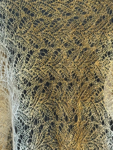 Downy shawl ( Palantine ) #43, 150x80 cm