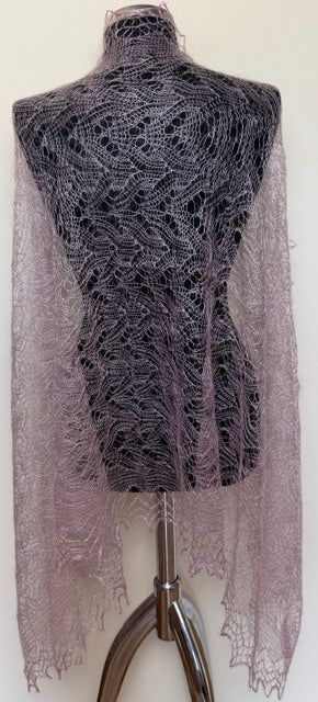 Downy shawl ( Palantine ) #6, 180x80 cm