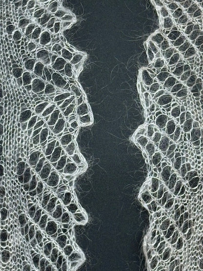 Downy shawl ( Palantine ) #134, 170x70 cm