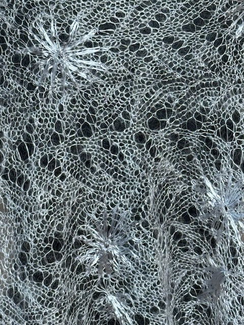 Downy shawl ( Palantine ) #134, 170x70 cm