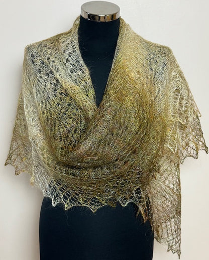 Downy shawl ( Palantine ) #94, 170x80 cm