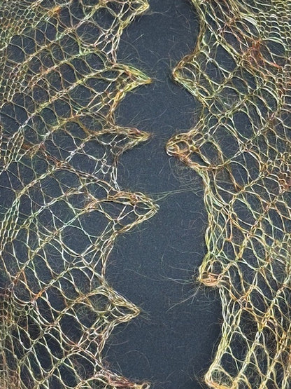 Downy shawl ( Palantine ) #94, 170x80 cm