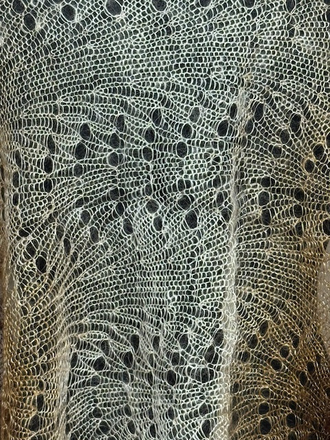 Downy shawl ( Palantine ) #97, 180x70 cm