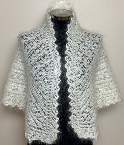 Uryupinsk downy neckerchief  # KW-67, 100x140x100 cm