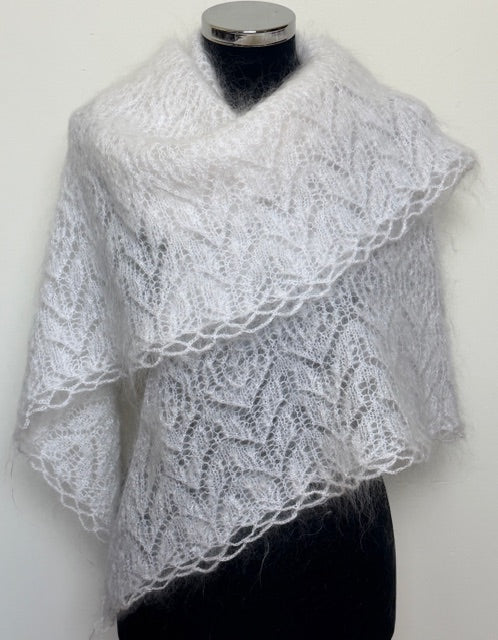 Uryupinsk downy neckerchief  # KW-219, 130x200x130 cm