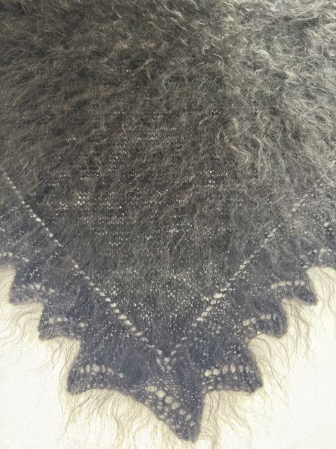 Uryupinsk downy neckerchief  # KG-84, 90x140x90 cm