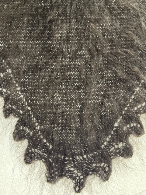 Uryupinsk downy neckerchief  # KG-74, 100x140x100 cm