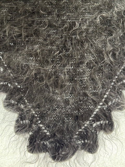 Uryupinsk downy neckerchief  # KG-99, 110x150x110 cm