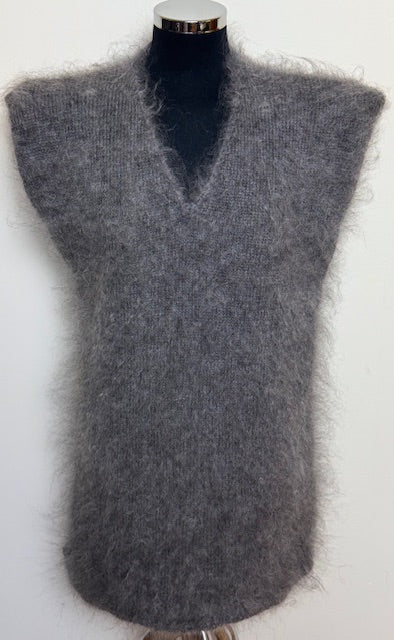 Goat down vest # VG-15, 46-68