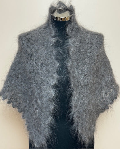 Uryupinsk downy neckerchief  # KG-25, 90x140x90 cm