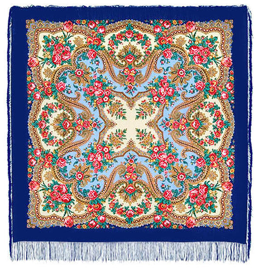 Shawl "Colors of summer" 1291-13