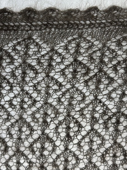 Uryupinsk downy neckerchief  # KG-106, 90x140x90 cm