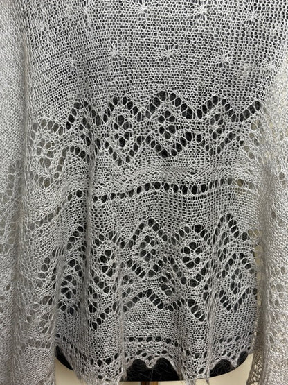 Downy shawl  #PCN-166, 130x130 cm