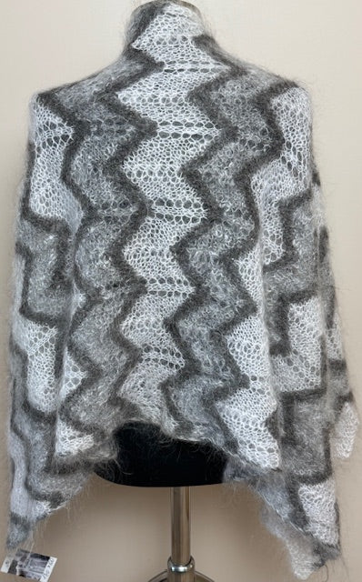 Uryupinsk downy shawl ( Palantine ) # SM-9, 130x60 cm