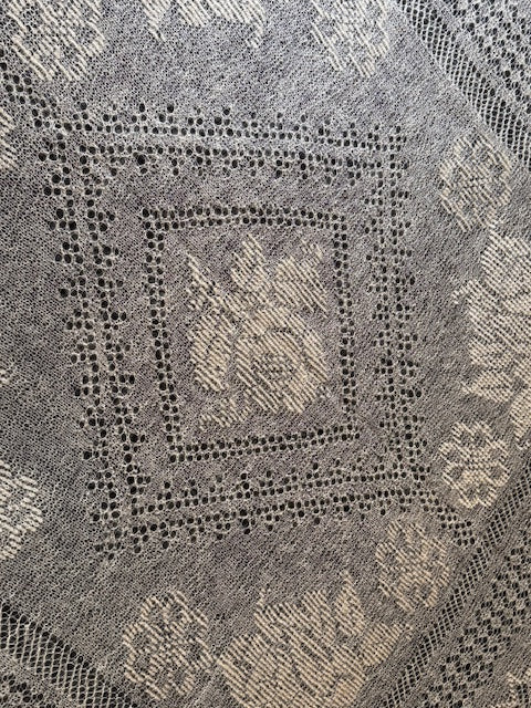 Оренбургский платок PWO-41, 160x160 cm