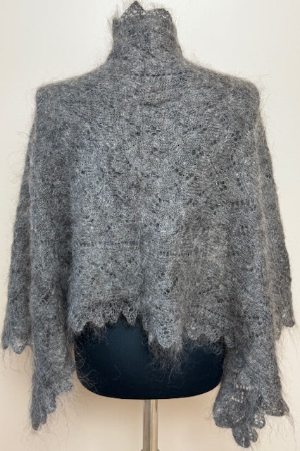 Uryupinsk downy shawl ( Palantine ) # SG-5, 120x50 cm