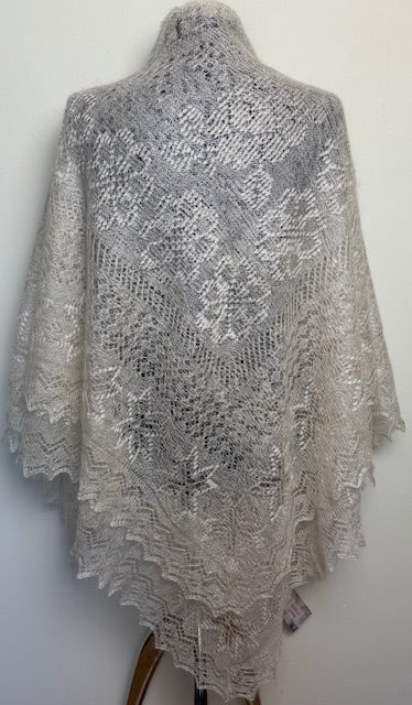 Оренбургский платок PWO-36,  150x150 cm