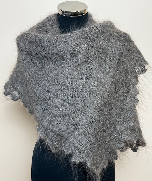 Uryupinsk downy shawl ( Palantine ) # SG-5, 120x50 cm