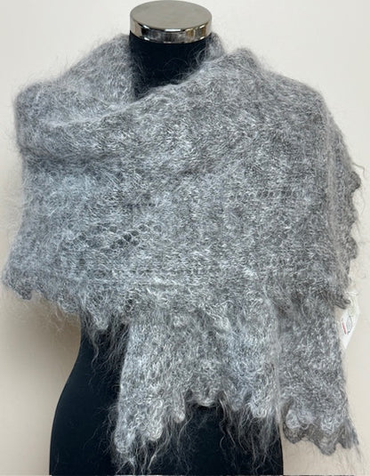 Uryupinsk downy shawl ( Palantine ) # SG-3, 140x50 cm