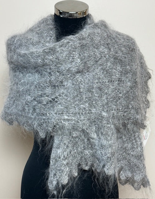 Uryupinsk downy shawl ( Palantine ) # SG-3, 140x50 cm