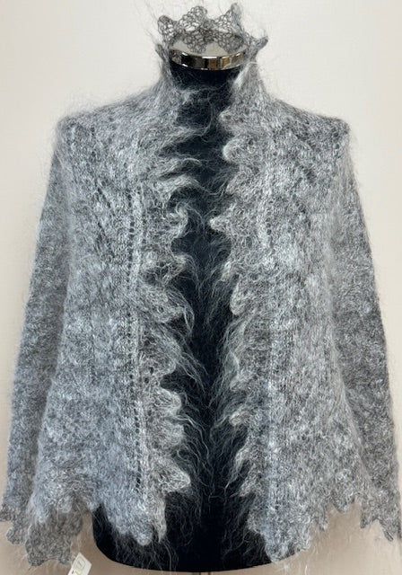 Uryupinsk downy shawl ( Palantine ) # SG-3, 140x50 cm