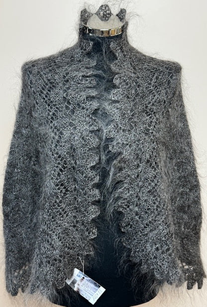 Uryupinsk downy shawl ( Palantine ) #SG-8, 140x55 cm