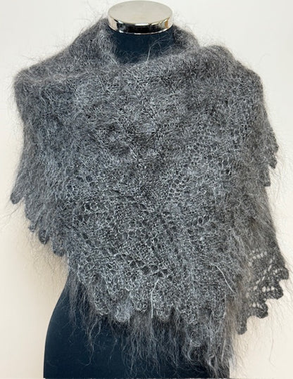 Uryupinsk downy shawl ( Palantine ) #SG-8, 140x55 cm