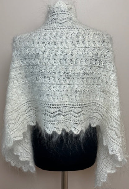 Uryupinsk downy shawl ( Palantine ) # SW-5, 140x50 cm