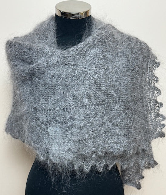 Uryupinsk downy shawl ( Palantine ) # SG-1, 130x50 cm