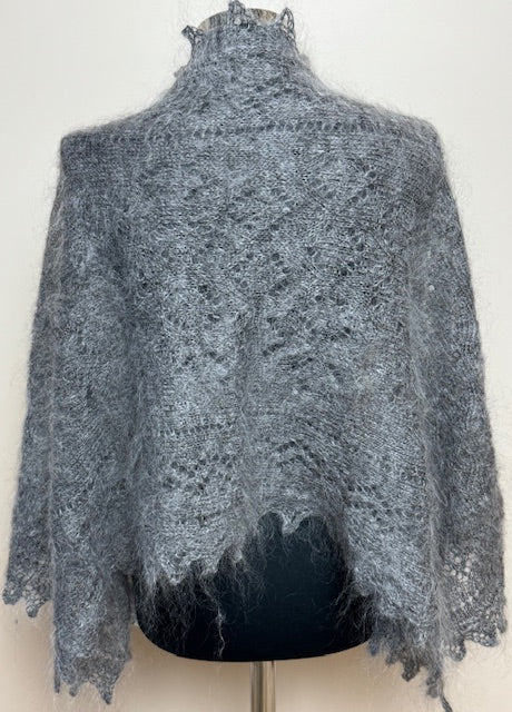 Uryupinsk downy shawl ( Palantine ) # SG-1, 130x50 cm