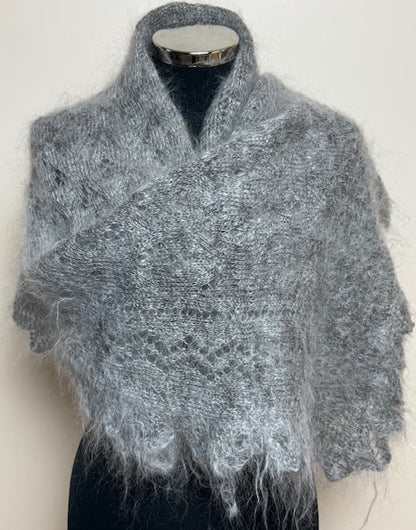 Uryupinsk downy shawl ( Palantine ) # SG-4, 140x55 cm