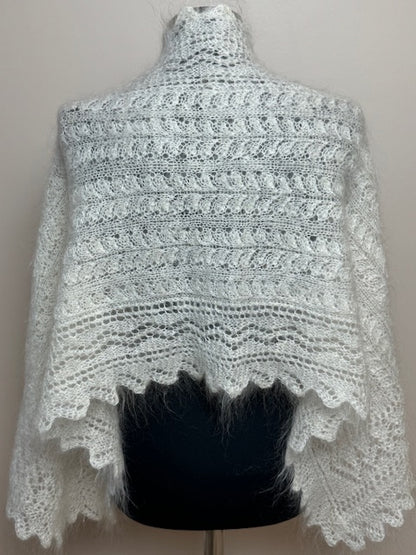 Uryupinsk downy shawl ( Palantine ) # SW-9, 130x50 cm