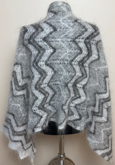 Uryupinsk downy shawl ( Palantine ) # SM-12, 150x60 cm