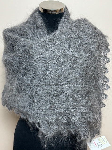 Uryupinsk downy shawl ( Palantine ) # SG-6, 140x50 cm