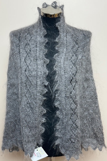 Uryupinsk downy shawl ( Palantine ) # SG-6, 140x50 cm