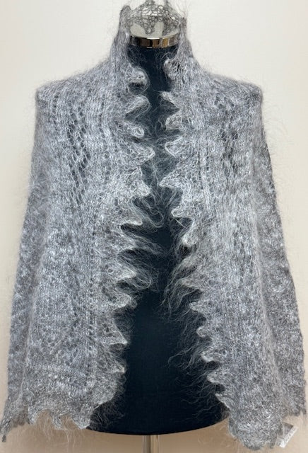 Uryupinsk downy shawl ( Palantine ) # SG-7, 140x50 cm