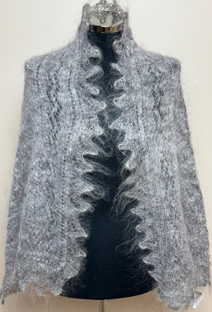 Uryupinsk downy shawl ( Palantine ) # SG-7, 140x50 cm