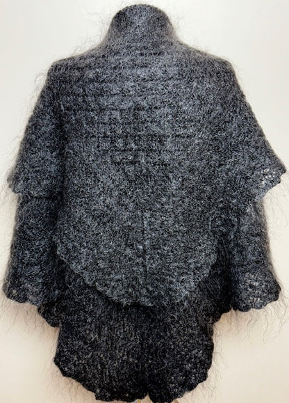 Uryupinsk downy shawl  #PG- 93, 120x120 cm