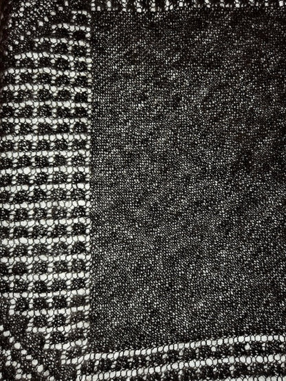 Uryupinsk downy shawl  #PG- 93, 120x120 cm