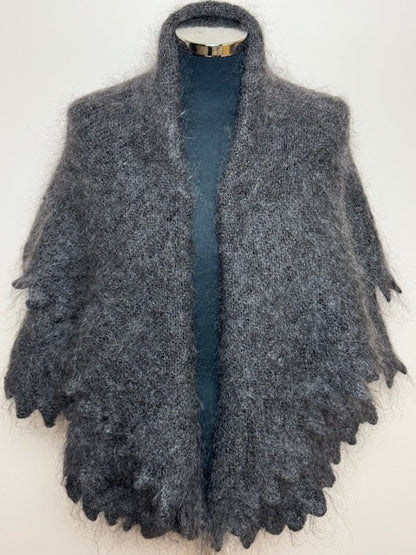 Uryupinsk downy shawl  #PG-66, 120x120 cm