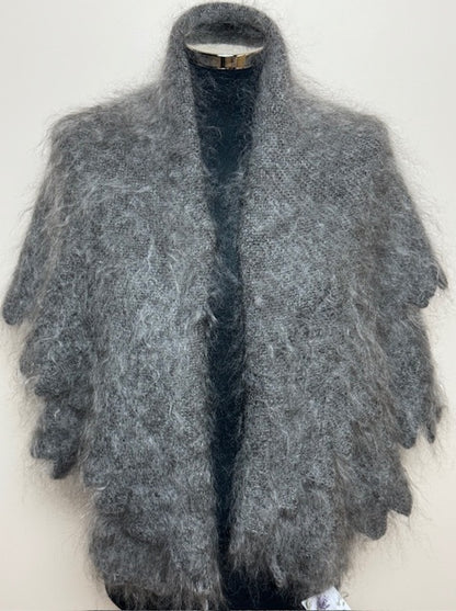 Uryupinsk downy shawl  #PG-1, 110x110 cm