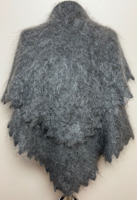 Uryupinsk downy shawl  #PG-1, 110x110 cm