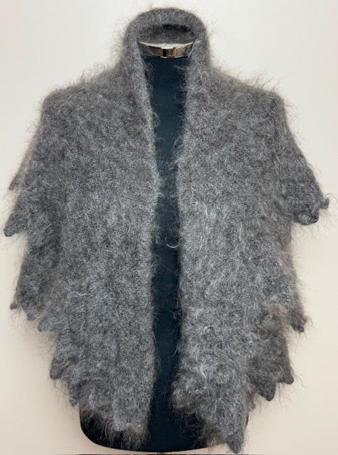 Uryupinsk downy shawl  #PG-3, 110x110 cm