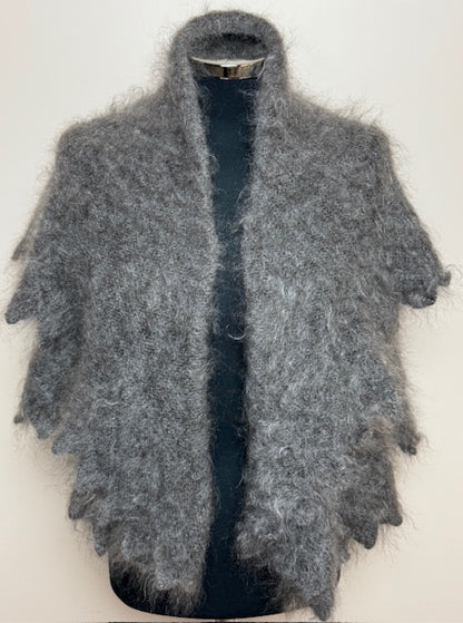 Uryupinsk downy shawl  #PG-3, 110x110 cm