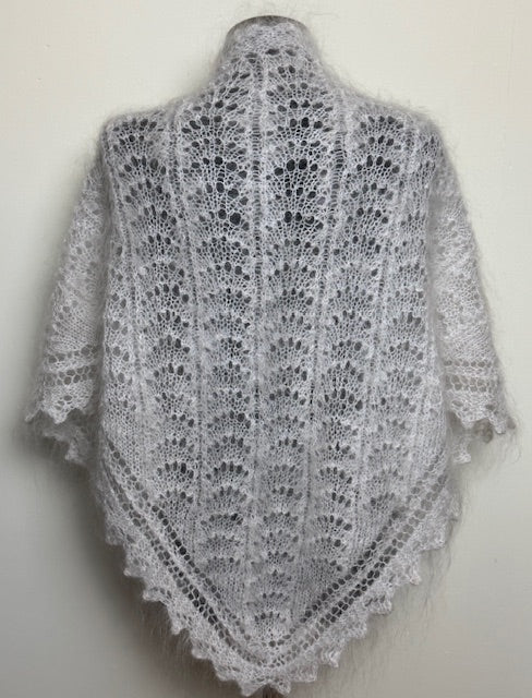 Uryupinsk downy neckerchief  # KW-102, 90x130x90 cm