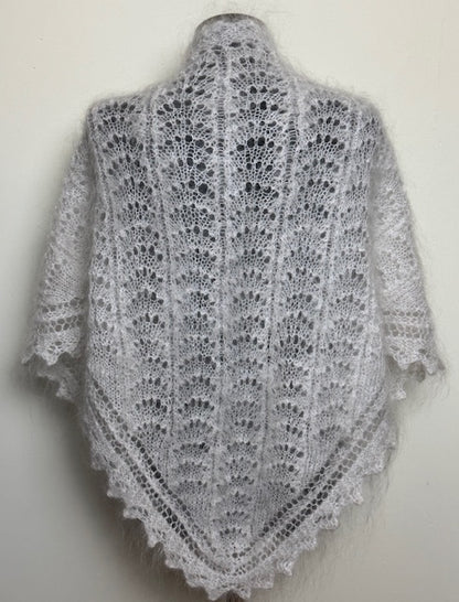 Uryupinsk downy neckerchief  # KW-102, 90x130x90 cm