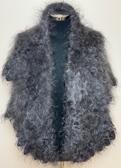 Uryupinsk downy shawl  #PG-28, 110x110 cm