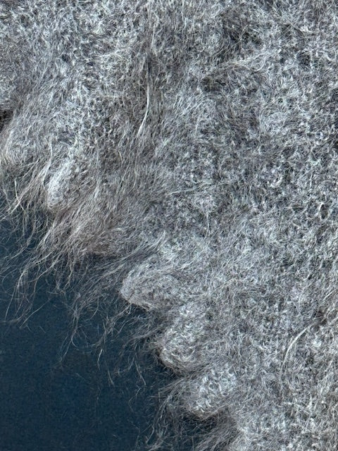 Uryupinsk downy shawl  #PG-117, 130x130 cm