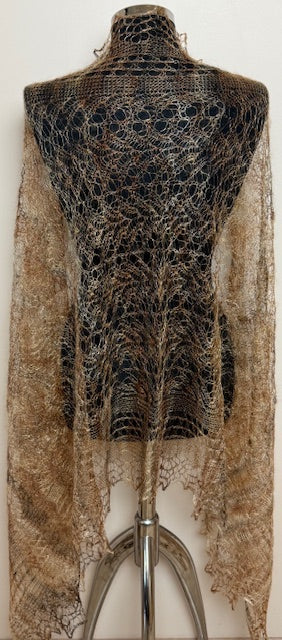 Downy shawl ( Palantine ) #195, 180x80 cm