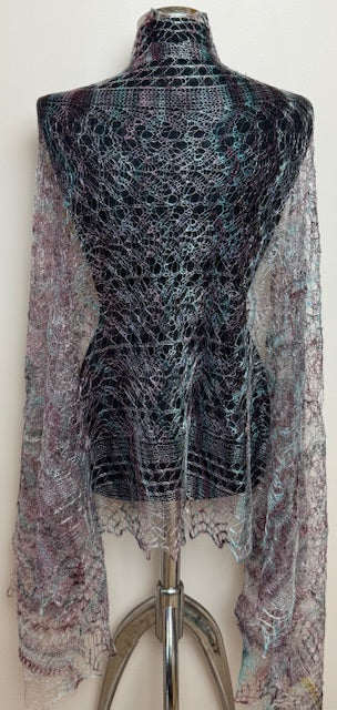 Downy shawl ( Palantine ) #170, 200x80 cm